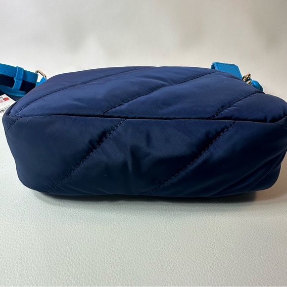 NEW WOMEN’S ON 34TH Blue Nylon Crossbody, Created for Macy's - Picture 6 of 6